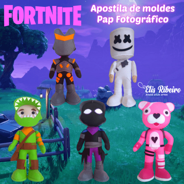 Apostila de moldes fortnite