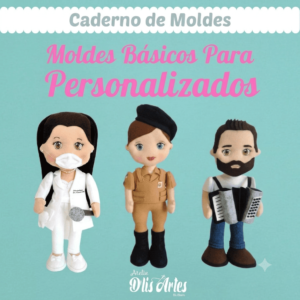 molde boneco personalizado para imprimir pdf