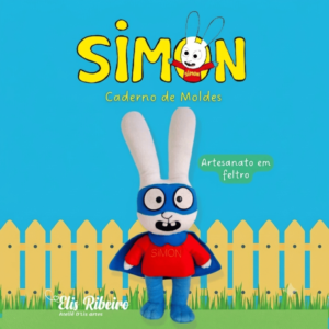 Molde coelho simon para imprimir