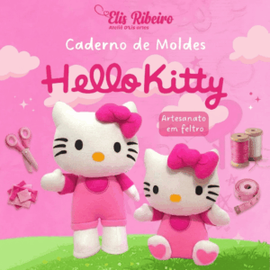 molde hello kitty para imprimir