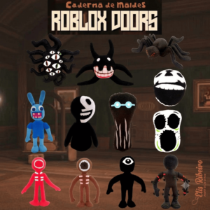 Molde Roblox Doors | Caderno de Moldes